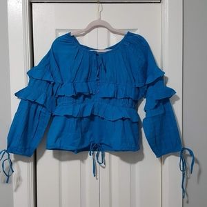 BRAND NEW Lightweight dressy cotton blouse